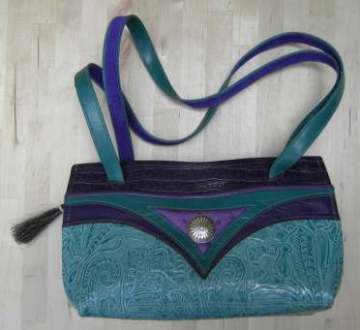 Handtasche Ein Bild von der Handtasche