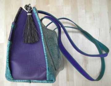 Handtasche Ein Bild von der Handtasche