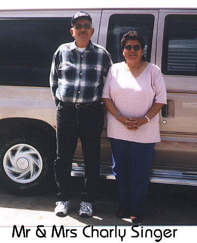 Bild von Charly Singer mit Ehefrau